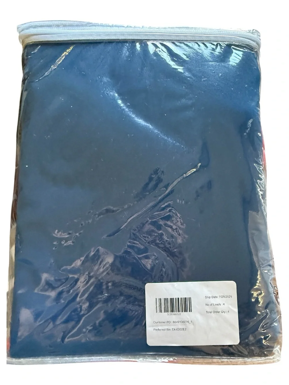 Superior Marine Blue Blackout Curtains 42x108 Set of 2